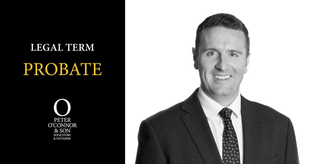 Probate law in Wills