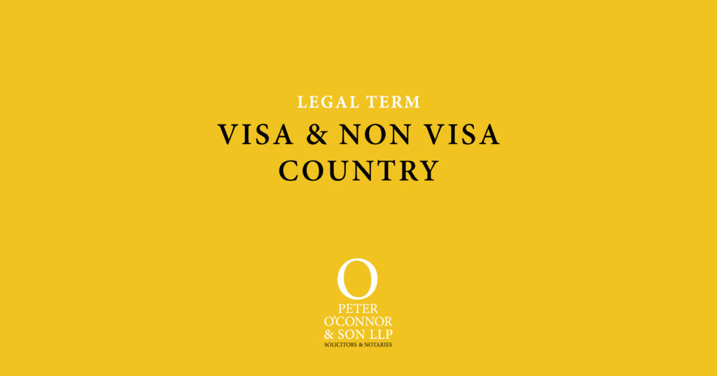 visa and non visa